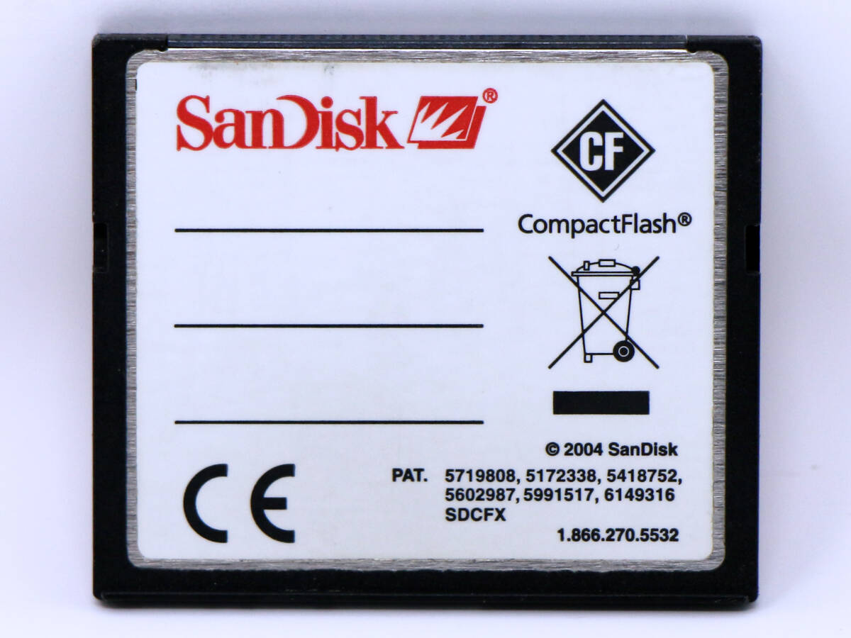 ★☆希少★【8GB】CFカード コンパクトフラッシュ SanDisk Extreme DUCATI EDITION CompactFlash ★中古良品☆★の画像2