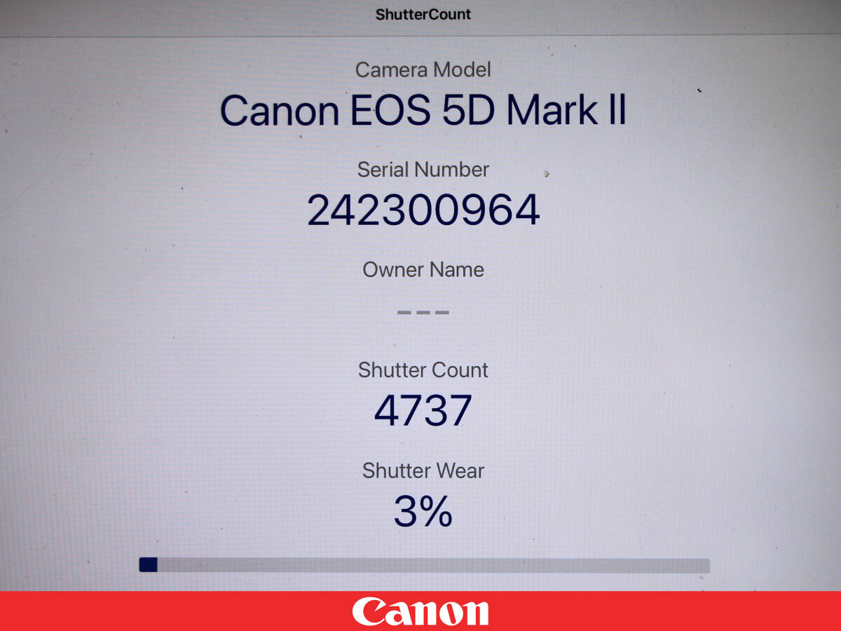 ◆4737ショット希少美品◆Canon キャノン EOS 5D Mark II マーク2 ボディ◆元箱ほか付属★ハイアマチュア35ｍｍフルサイズ一眼レフ_画像10