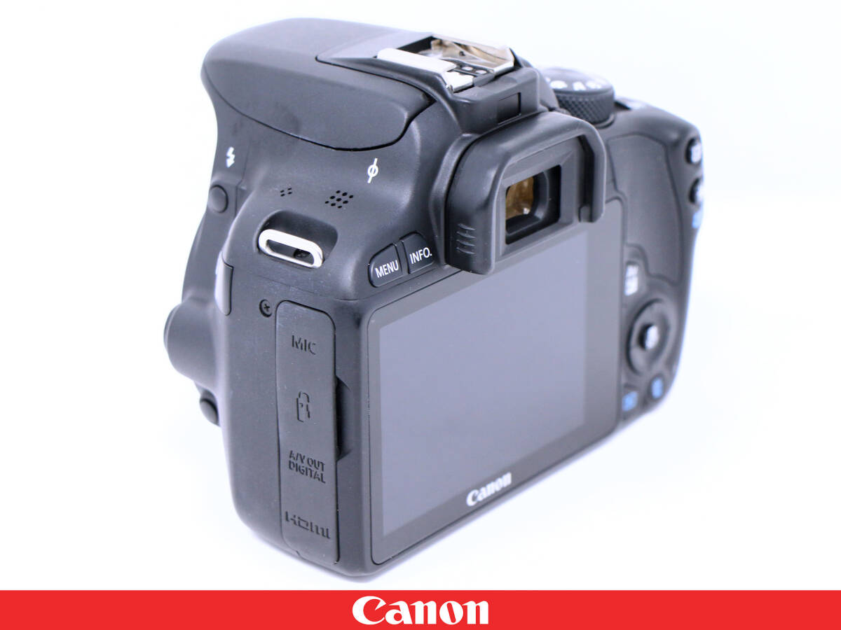 ★3579ショット★Canon キャノン EOS kiss X7 ボディ◇元箱付属品全完備★少ないシャッター数3579枚★使用感少ない極上美品_画像4