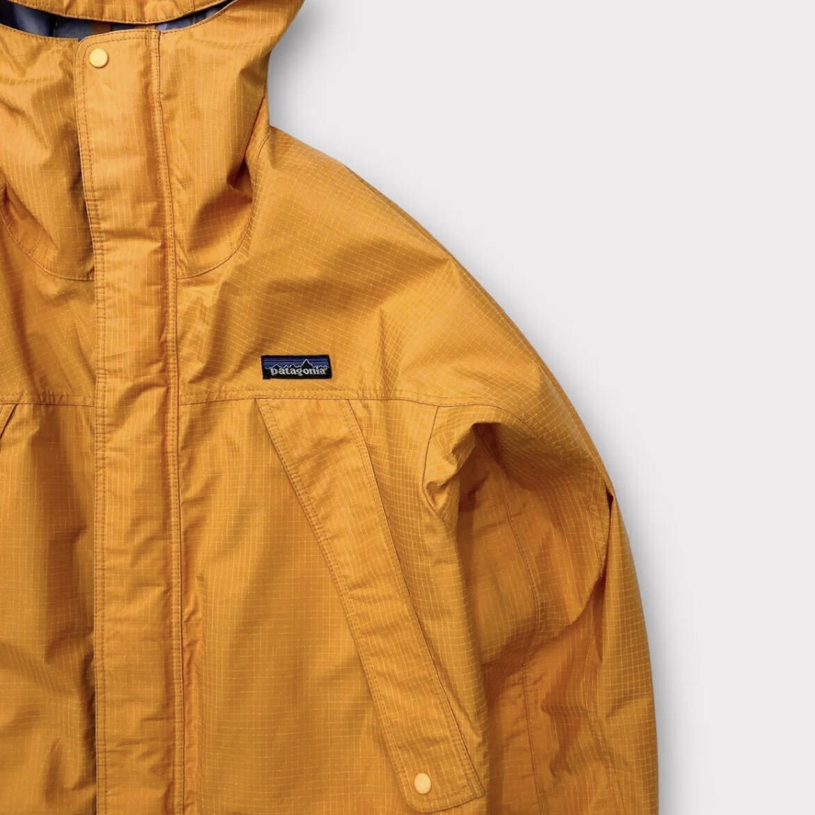 極美品 希少xs patagonia super alpine jacketパタゴニア スーパーアルパイン マンゴー_画像4