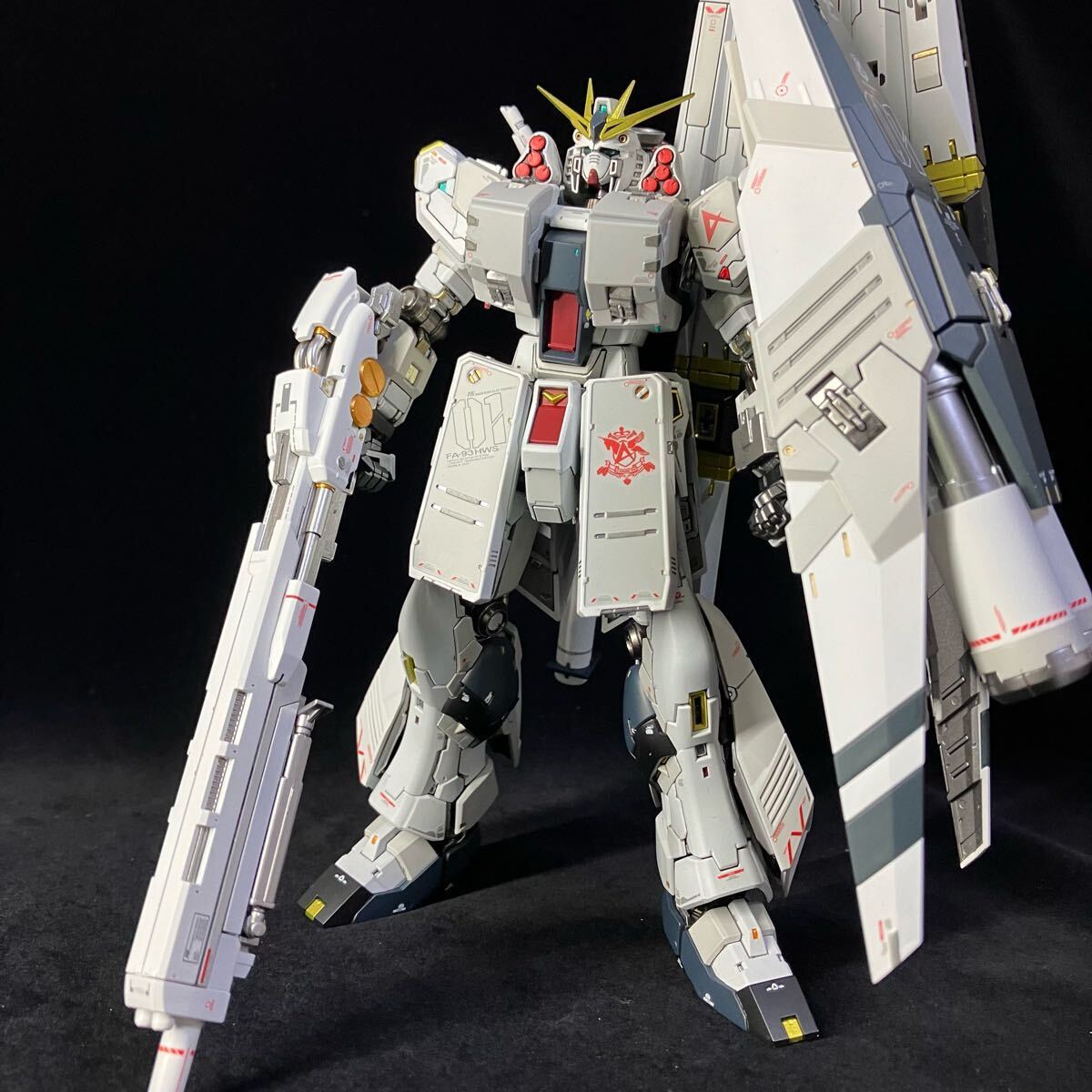 RG1/144 νガンダム HWS 塗装済完成品_画像3