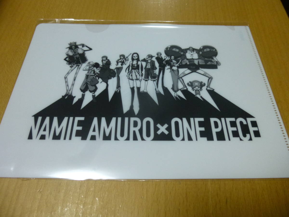 安室奈美恵 ONE PIECE/ワンピース コラボ A5クリアファイル Namie Amuro Final Tour 2018 Finally セブンネット限定特典　新品未開封_画像1