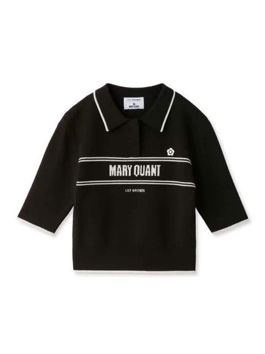 【LILY BROWN×MARY QUANT】ポロニットプルオーバー