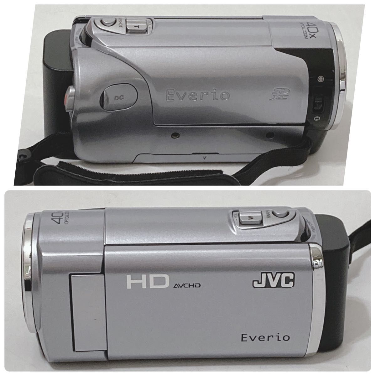 【バッテリー2個付き】JVC Everio GZ-HM280-S ビデオカメラ