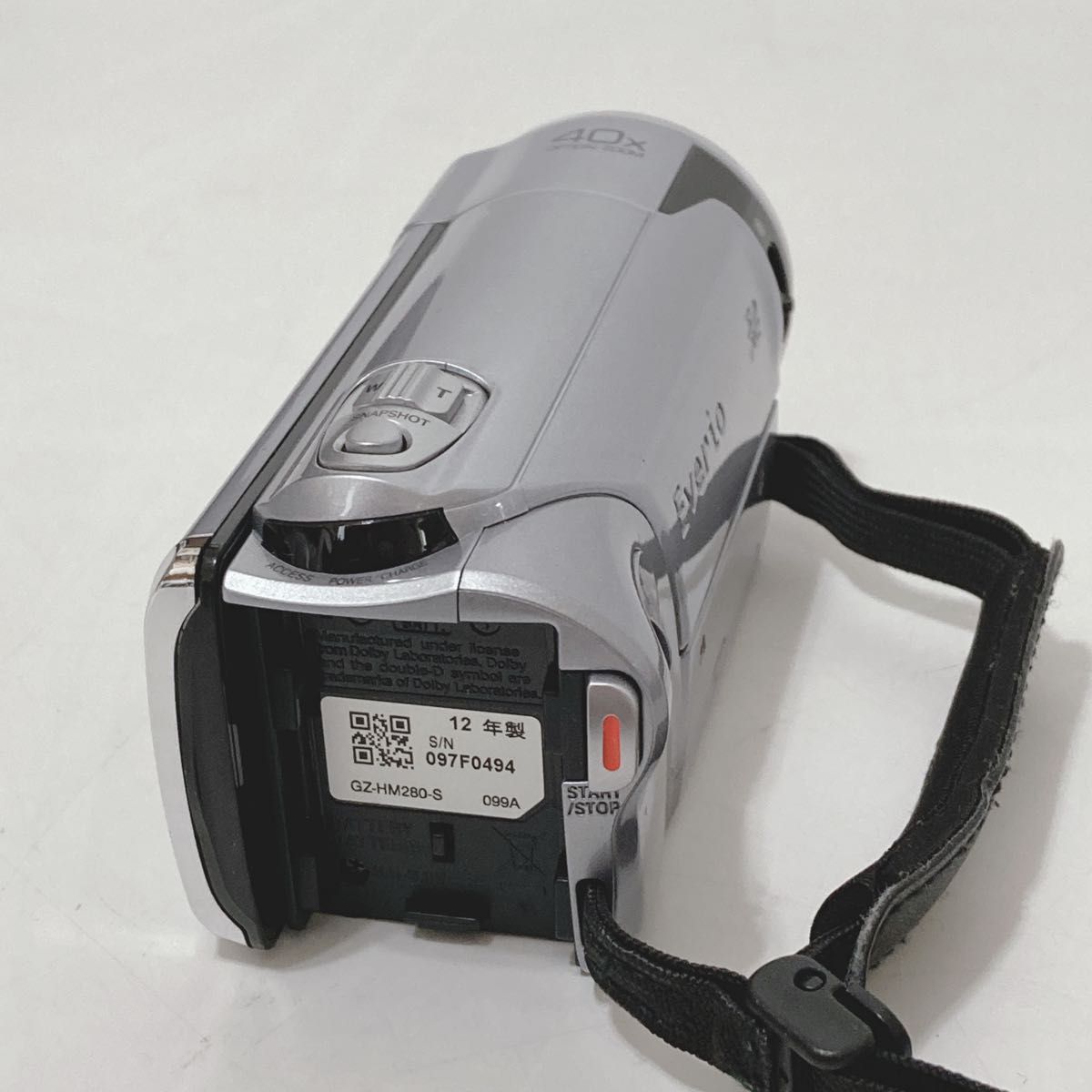 【バッテリー2個付き】JVC Everio GZ-HM280-S ビデオカメラ