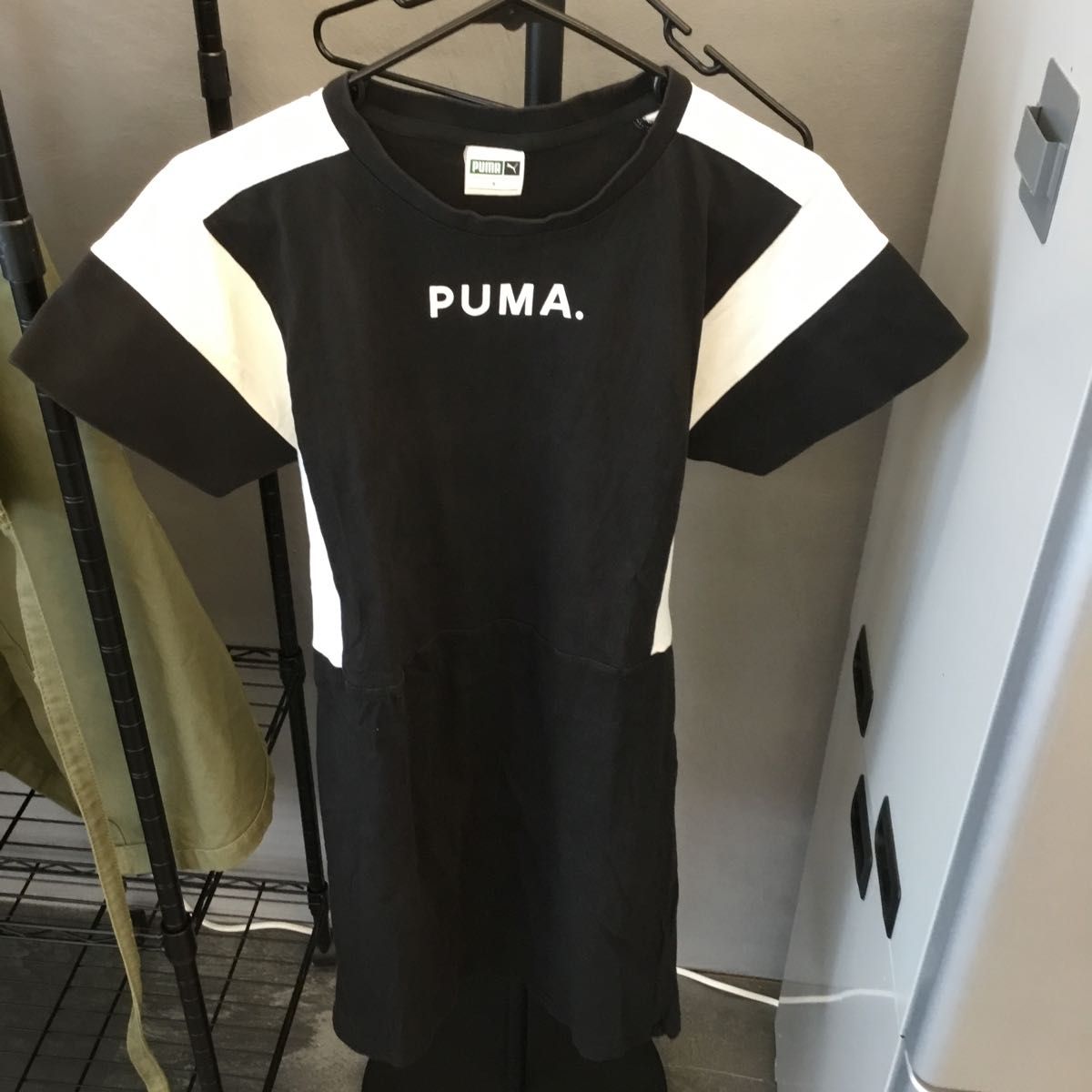 PUMA プーマ　レディース　ワンピース　半袖　Sサイズ　黒　ブラック