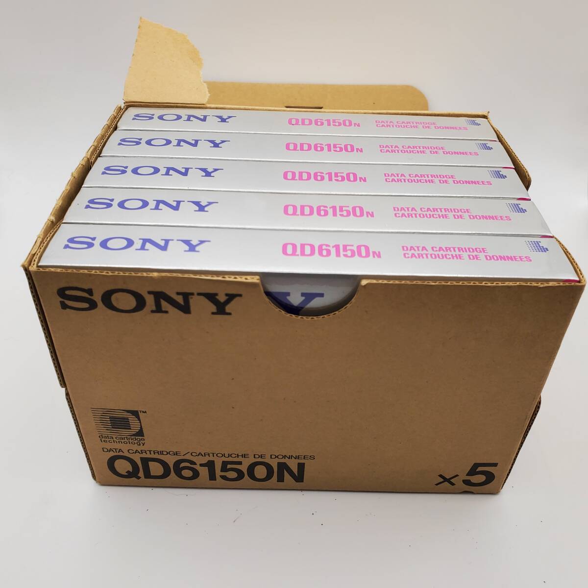  новый товар нераспечатанный Sony QD6150N данные картридж 150MB 189m 1 шт. комплект 