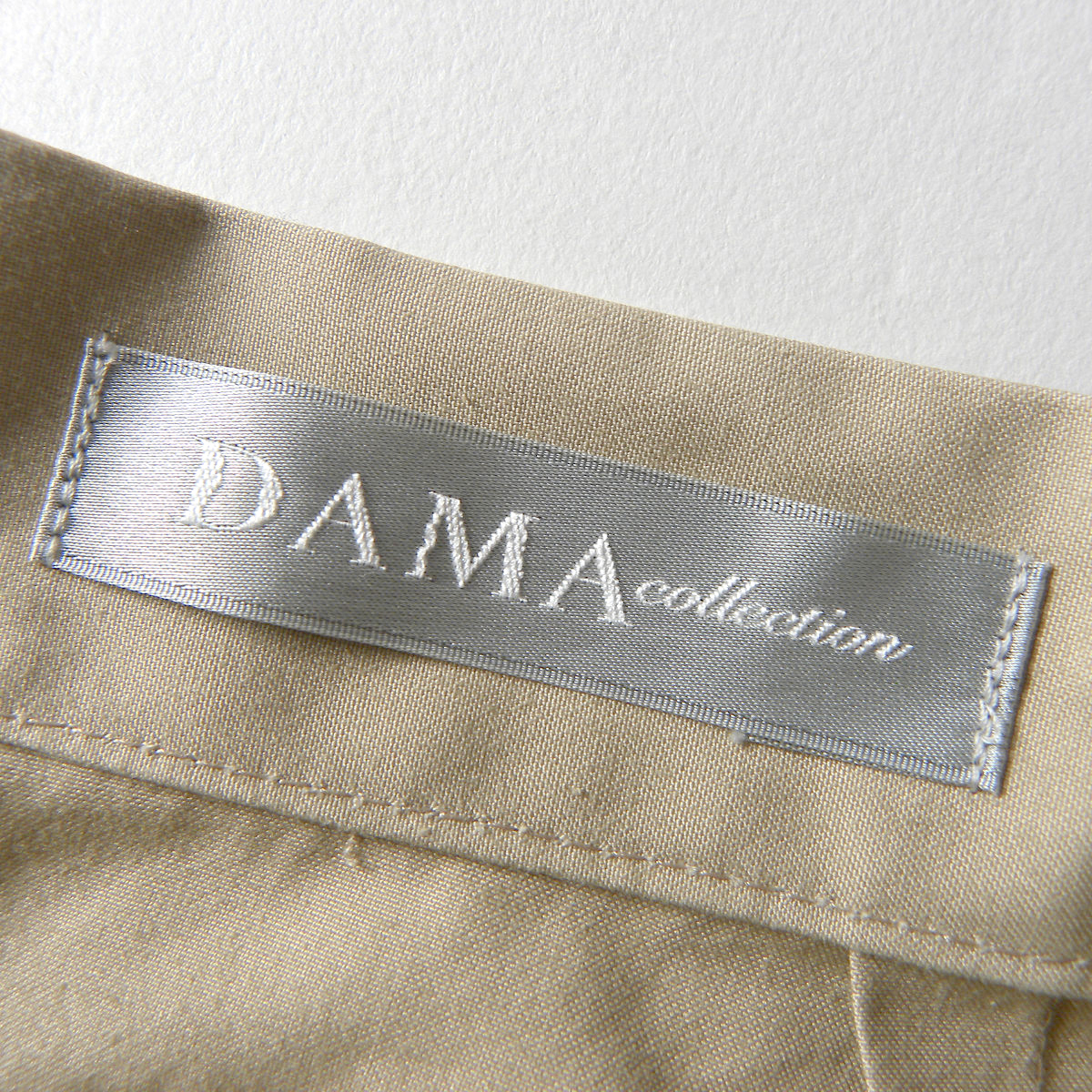 ダーマコレクション DAMA collection クラシカルで女性らしいデザイン コットン100％ トレンチフレアスカート ロング丈 l0327-19_画像5