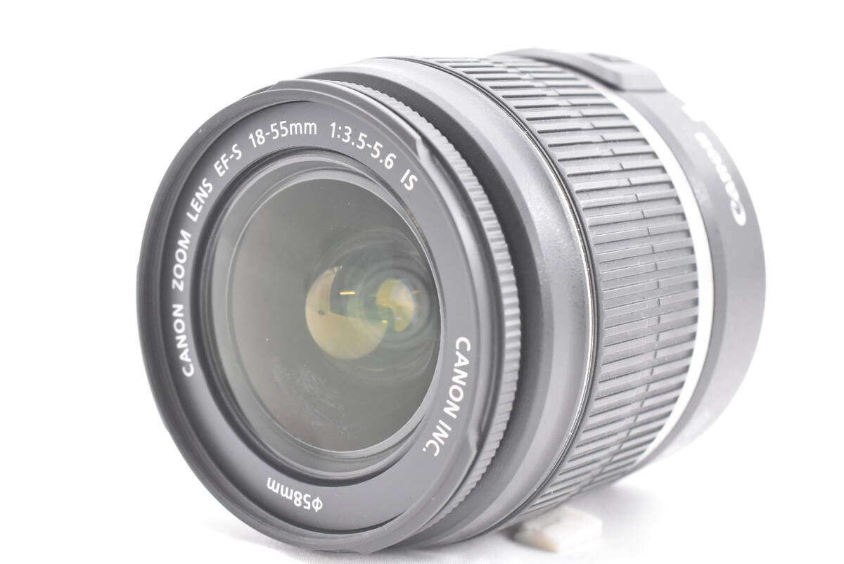  Canon キャノン EF-S 18-55mm F3.5-5.6 IS ズームレンズ(t6617)_画像6