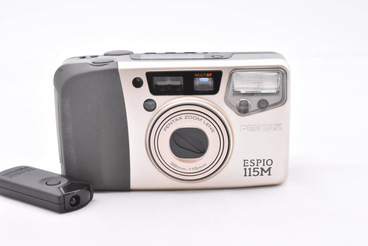 PENTAX ペンタックス ESPIO 115M コンパクトフィルムカメラ ★リモートコントローラー付属★(t6135)