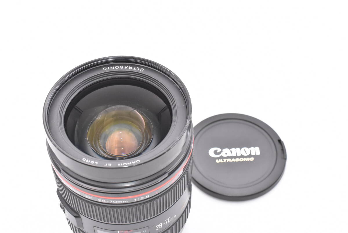 CANON キヤノン EF 28-70mm F2.8 L ULTRASONIC ズーム レンズ（t6890）_画像9