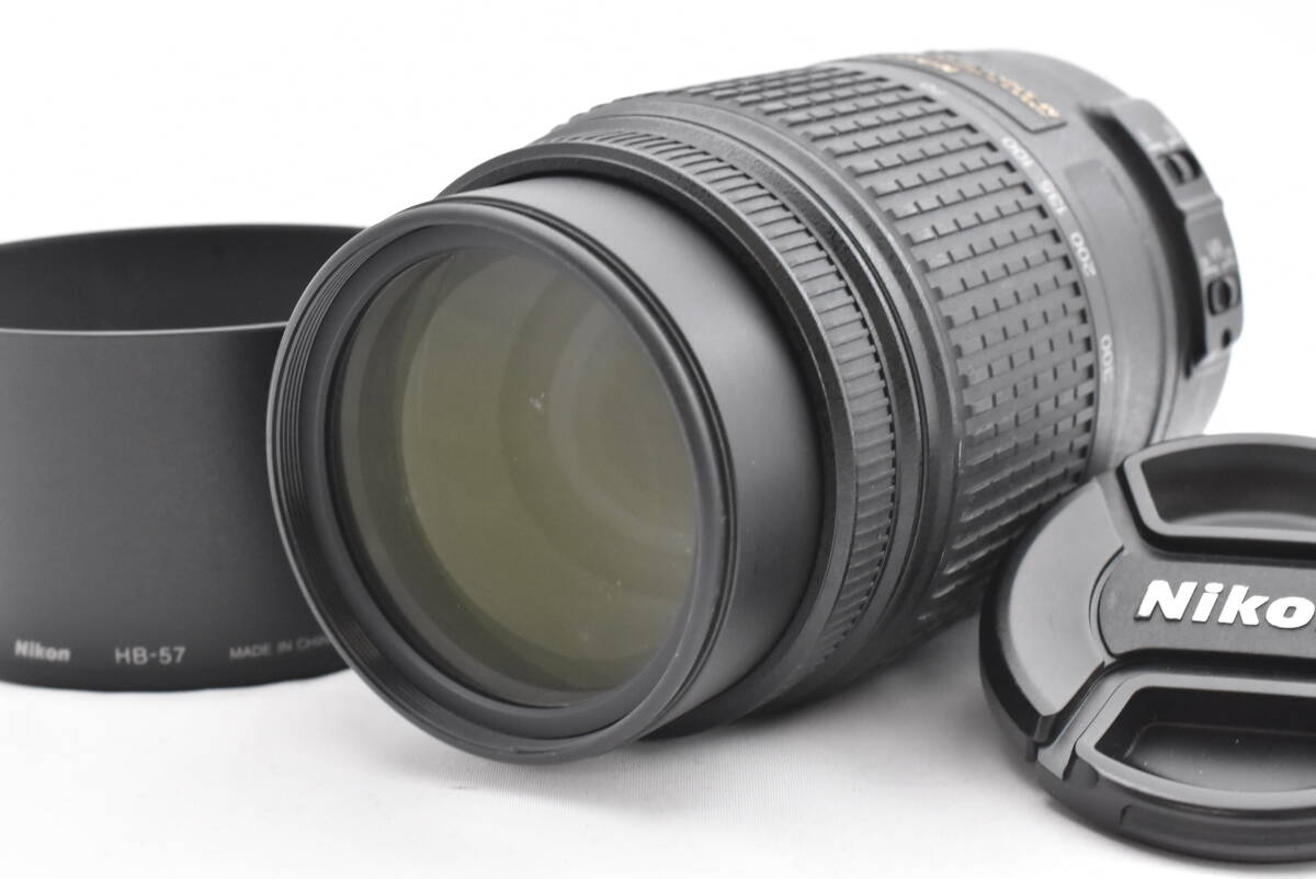 Nikon ニコン AF-S DX NIKKOR 55-300mm F4.5-5.6 G ED VR ズームレンズ (t6716)_画像1