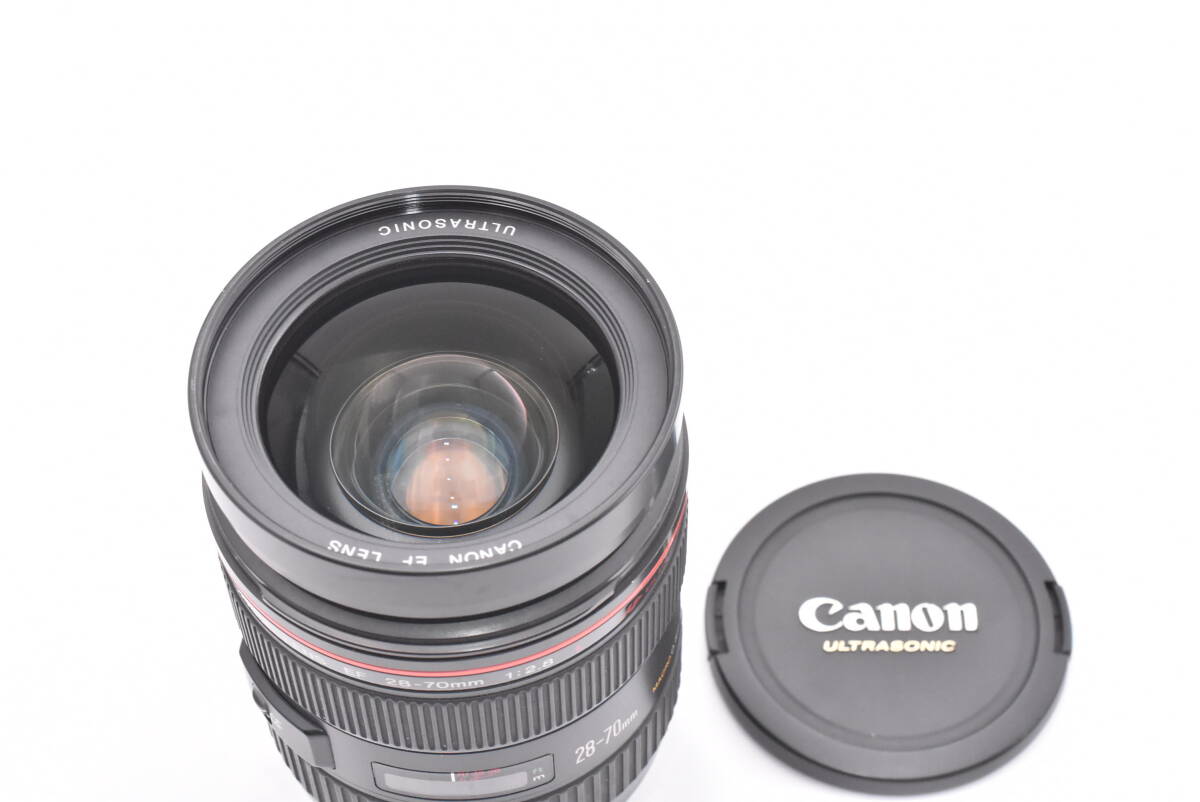 Canon キャノン ZOOM LENS EF 28-70mm f2.8L ULTRASONIC ズームレンズ (t7043)_画像9