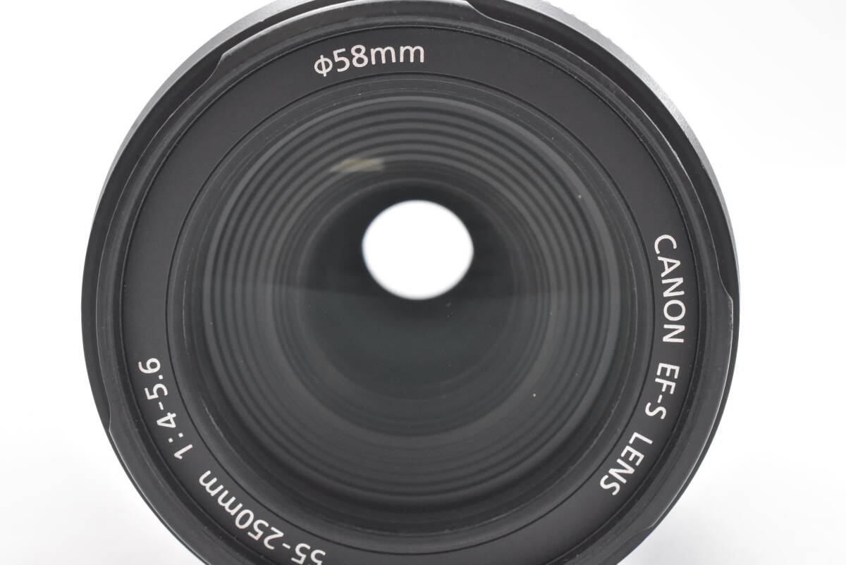 Canon キャノン EF-S 55-250mm f4-5.6 IS ズームレンズ (t7030)の画像6
