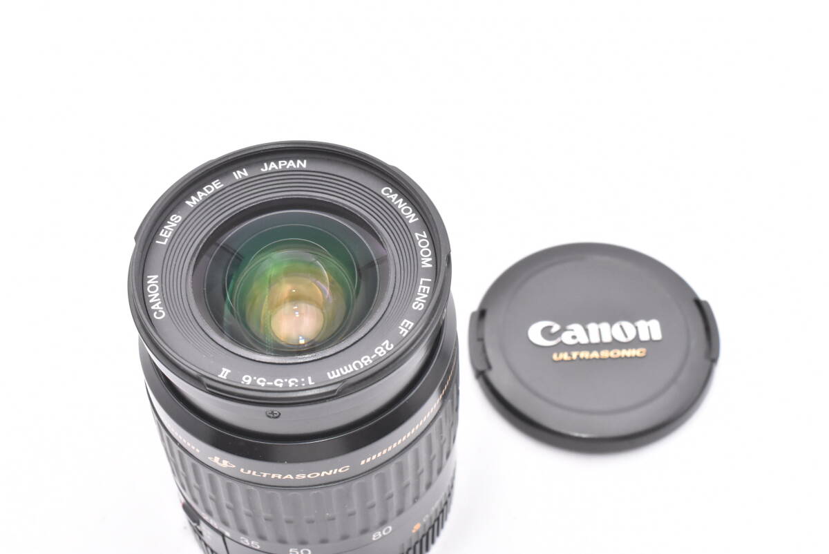 Canon キャノン EF 28-80mm F3.5-5.6 ll USM ズームレンズ (t6903)_画像9