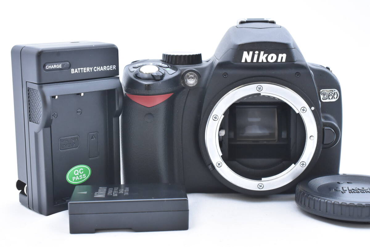 ★シャッター数 1957回★ Nikon ニコン D60 デジタル一眼カメラボディ (t7046)