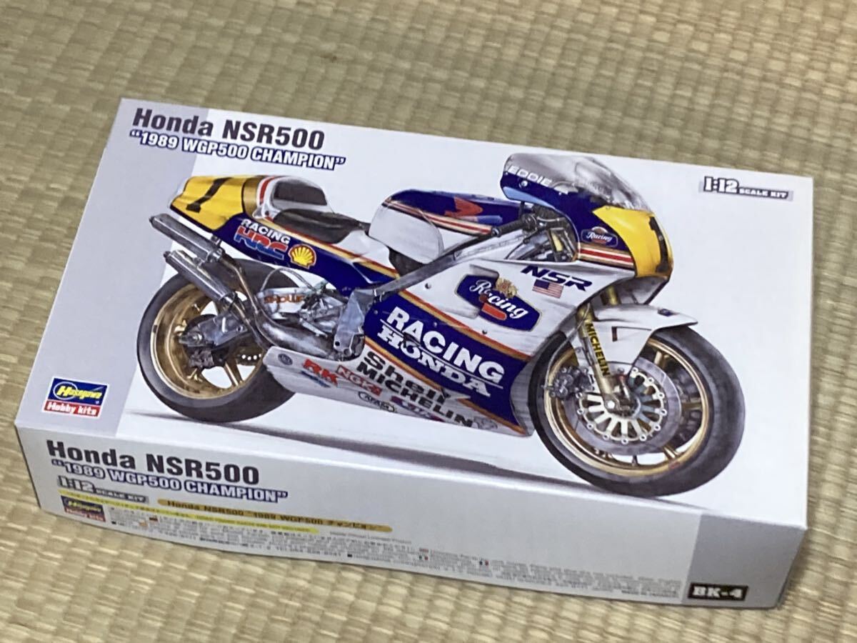 ハセガワ プラモデル 1/12ホンダ Honda '89 WGP500チャンピオン_画像1