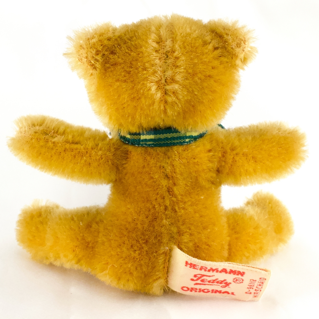テディハーマン（Teddy-Hermann） Teddy Bear テディベア 緑リボン 85mm_画像4