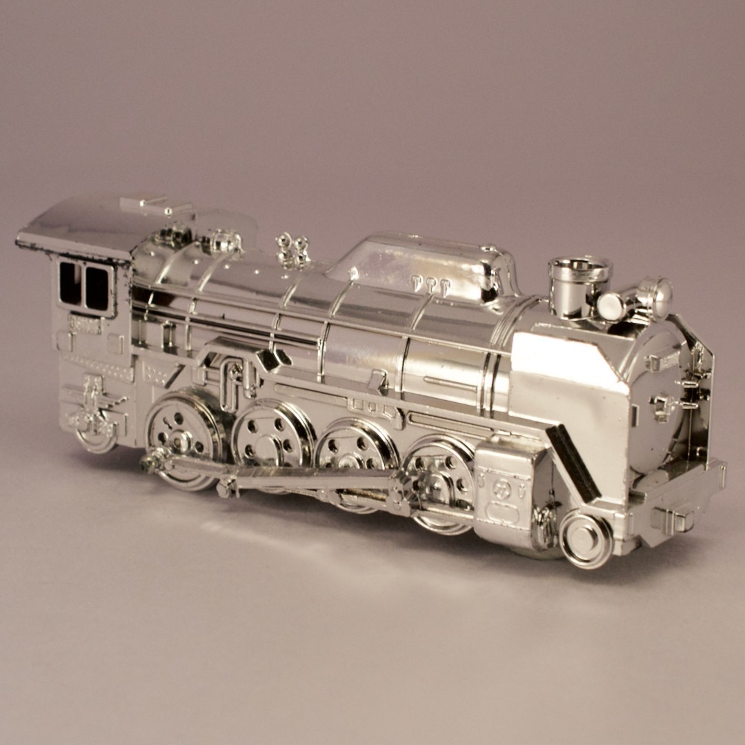  Tokyo Play sing association (T.P.S) taupe re. .... departure fire silver plating steam locomotiv D51.... operation 