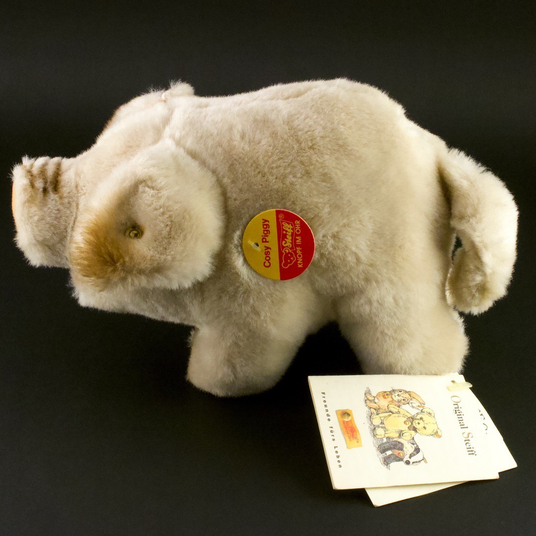  Германия shu type (STEIFF) свинья. ребенок 18cm Cosy piggy Schwein 18 094507