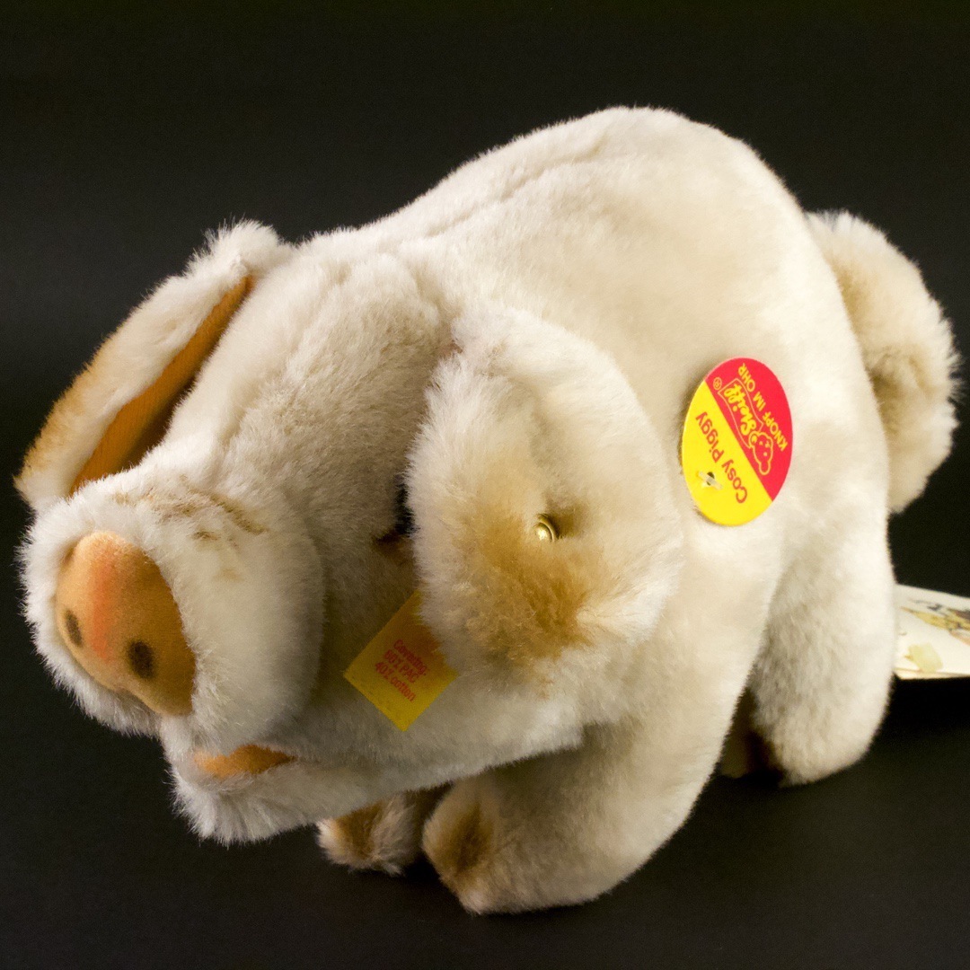  Германия shu type (STEIFF) свинья. ребенок 18cm Cosy piggy Schwein 18 094507