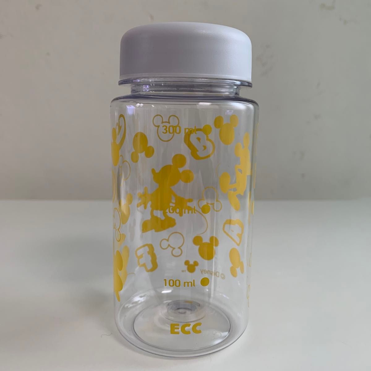 【新品】ECC ディズニー オリジナルクリアボトル 水筒 350ml