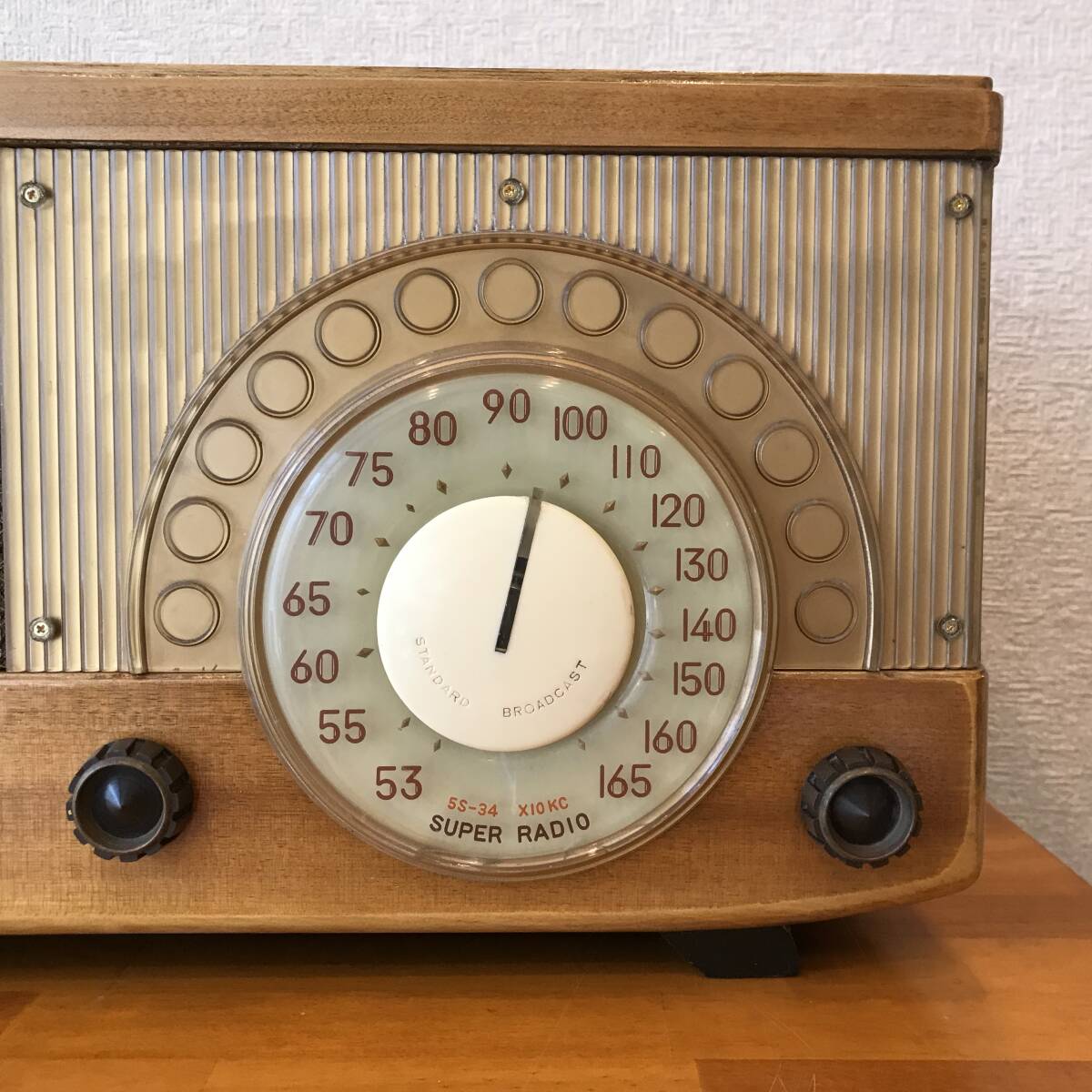 真空管ラジオ ゼネラル SS-34型 AM 中古稼働品_画像4
