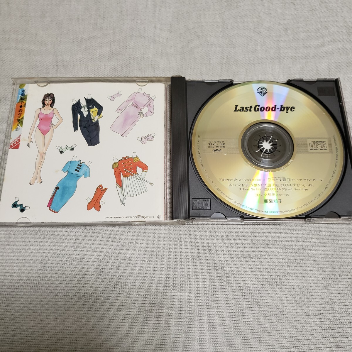 亜蘭知子 CD ラスト・グッドバイ 32XL-146_画像3