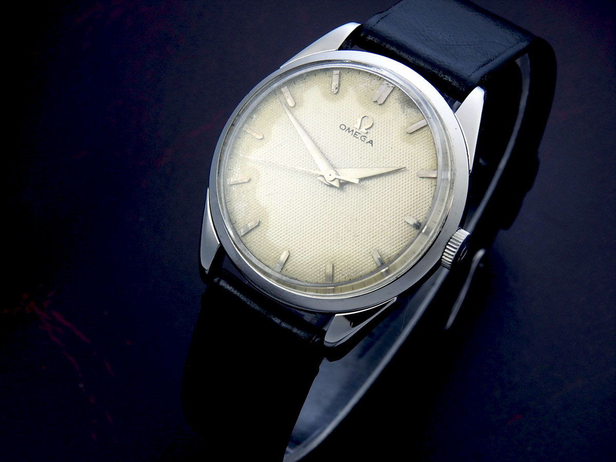 OMEGA/オメガ Steel cal.284 Ref.2910-4-SC メンズ 手巻き /不動ジャンクの画像3