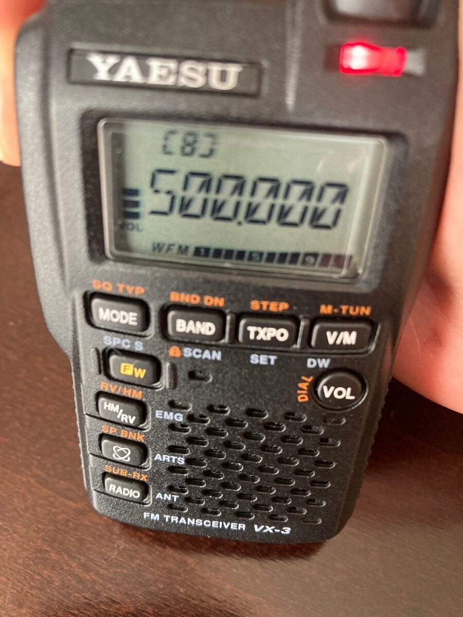 YAESU VX-3E 美品_画像7