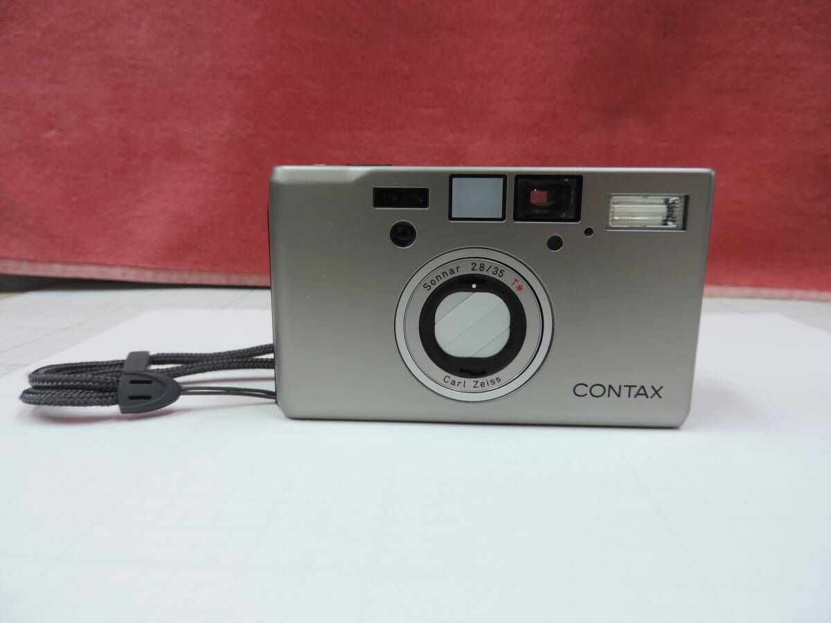 美品　Contax コンタックス T3 コンパクトフィルムカメラ 保湿庫保管品　正常稼働品_画像1