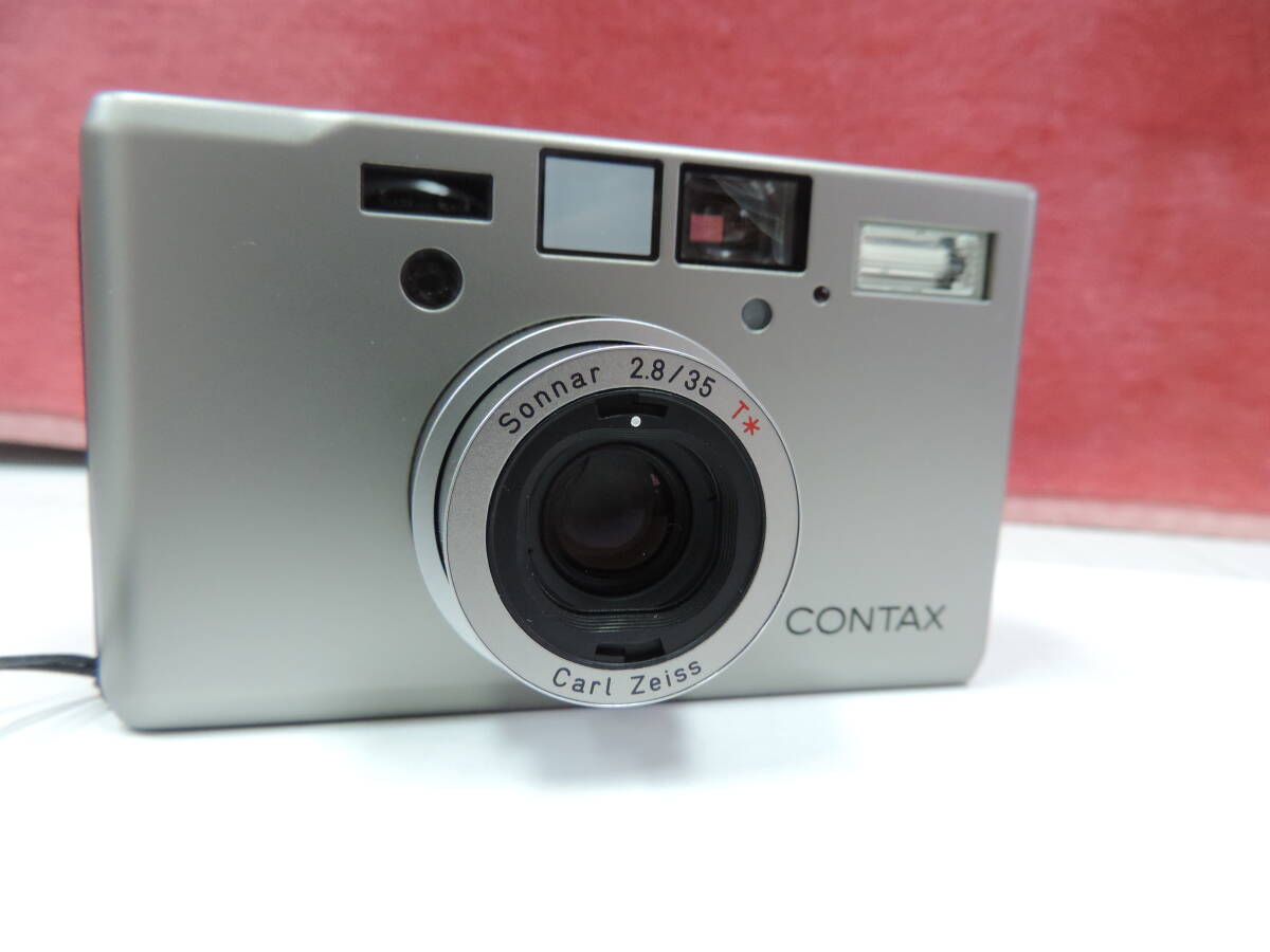 美品　Contax コンタックス T3 コンパクトフィルムカメラ 保湿庫保管品　正常稼働品_画像8