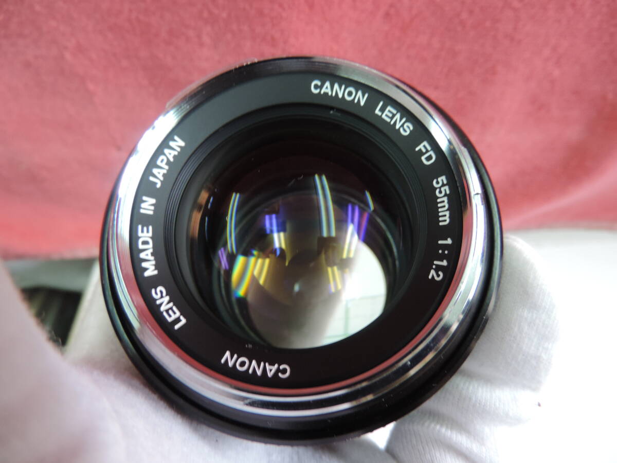 Canon キャノン LENS FD 55mm F1.2 一眼レフ 単焦点 レンズ_画像8