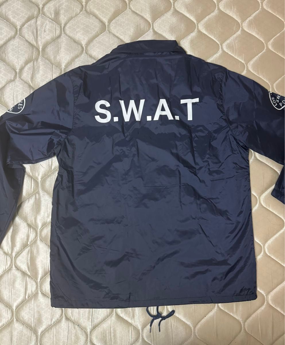 少数入荷 送料込 スワット LAPD SWAT コーチジャケット ネイビー 少数入荷 送料込 スワット LAPD SWAT コーチジャケット ネイビー