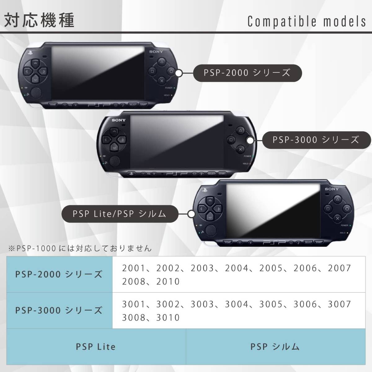 ゲームテックス【2個セット】【PSE認証済み】PSP 2000/3000専用 バッテリーパック 3年保証付きの画像4