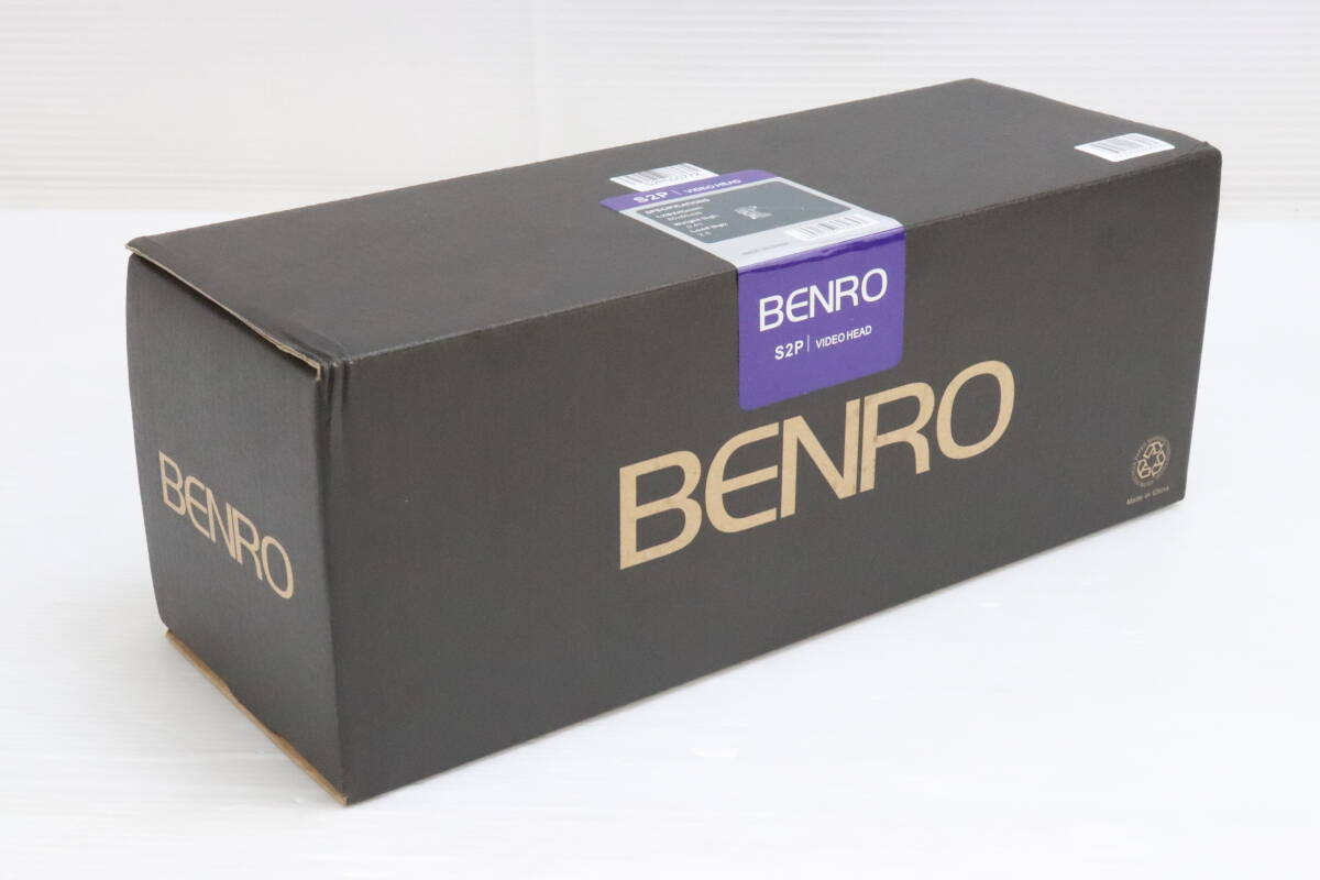 未開封・未使用品★BENRO ベンロ ビデオヘッド S2P VIDEO HEAD Sシリーズ カメラアクセサリー 撮影 固定 雲台 三脚 カメラ用品 R753_画像2