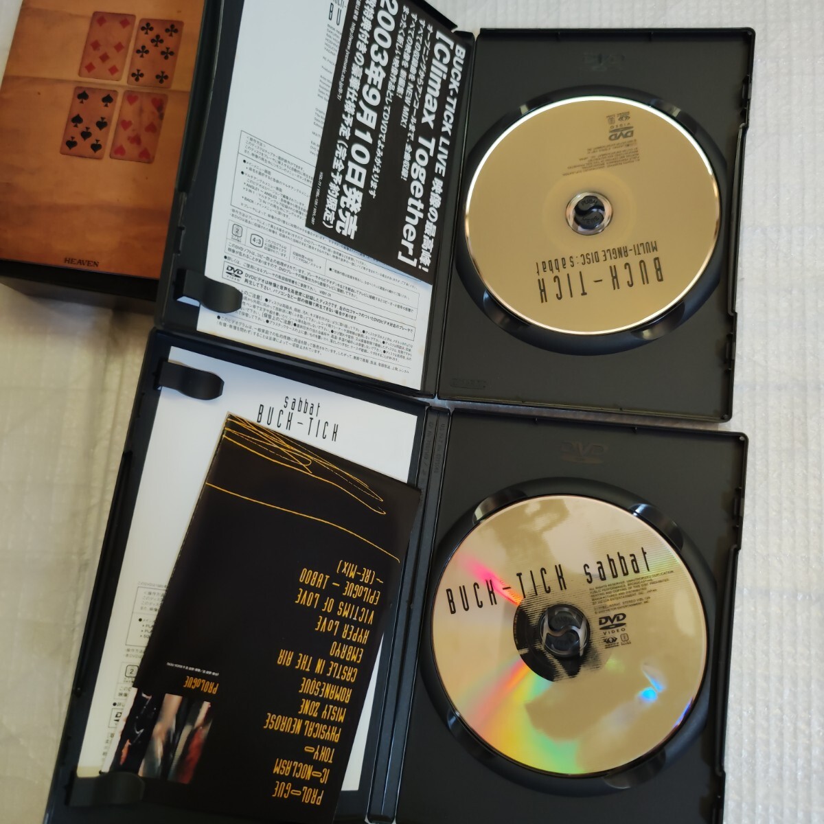 BUCK-TICK/Sabbat DVD-BOX〈1万セット生産限定・2枚組〉_画像4