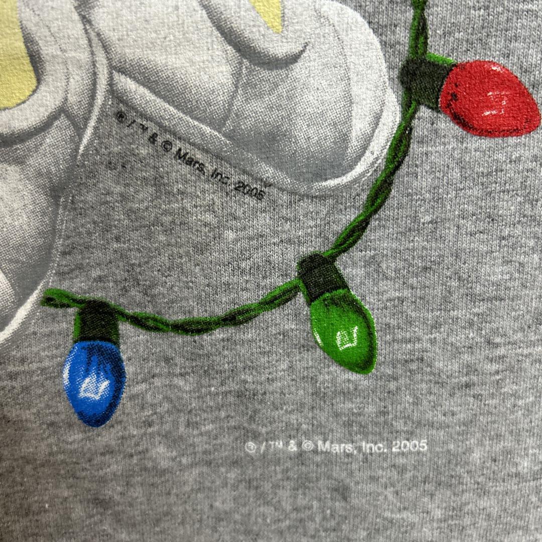 M&M's エムアンドエムズ レッドサンタ ヴィンテージ 00s Tシャツ 半袖 輸入品 春服 夏服 海外古着 会社 企業 チョコレート お菓子 キャラ