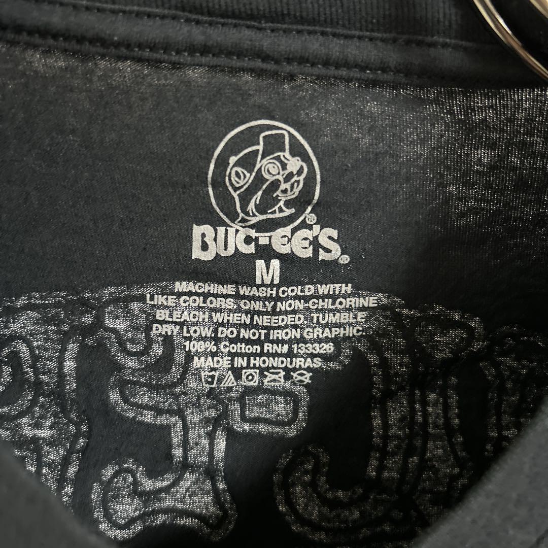 Buc-ee's バッキーズ 両面デザイン キャラ ツアーTシャツ 半袖 輸入品 春服 夏服 海外古着 企業 会社 ガソリンスタンド コンビニの画像3