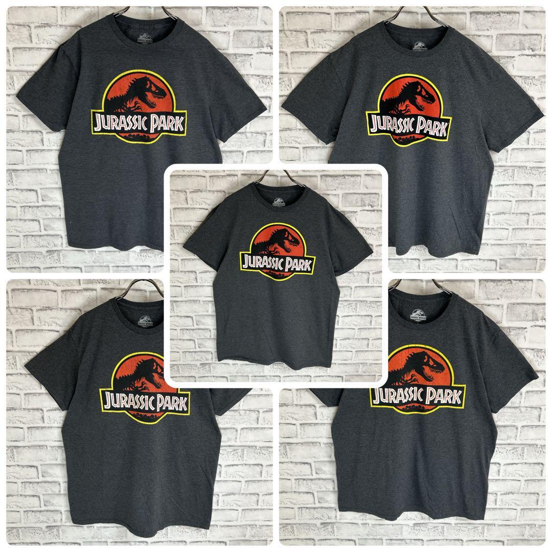 【まとめ売り】Jurassic Park ジュラシックパーク Tシャツ 半袖 輸入品 L・XL 5点セット 断捨離 海外輸入 US古着 ハンドメイド生地_画像1