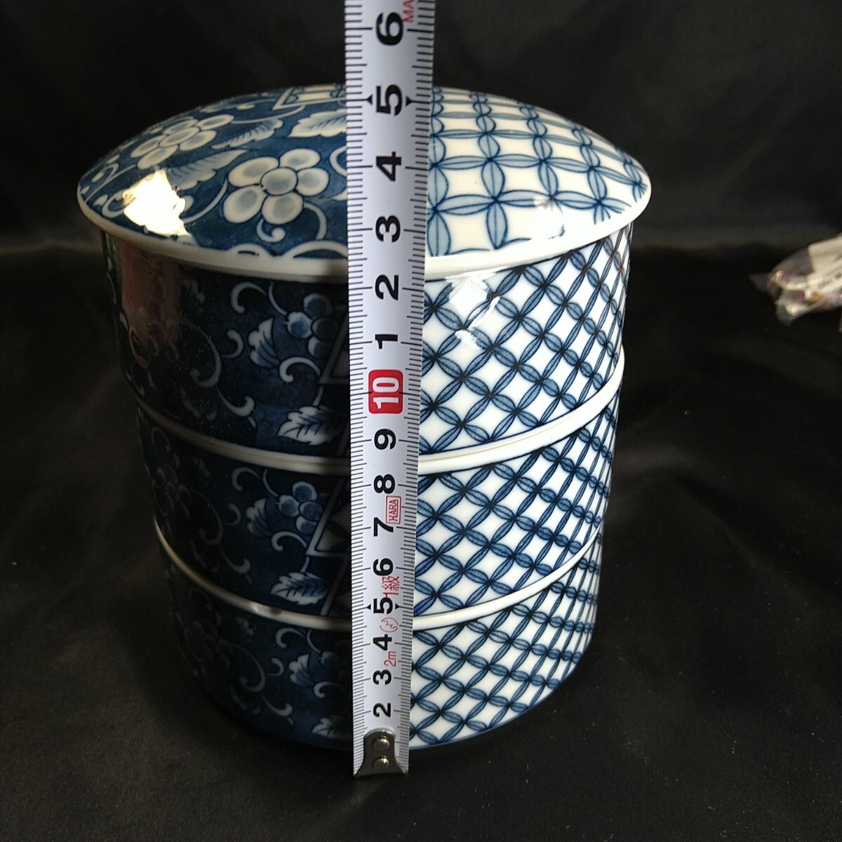 三段重 和食器 陶器 の画像3