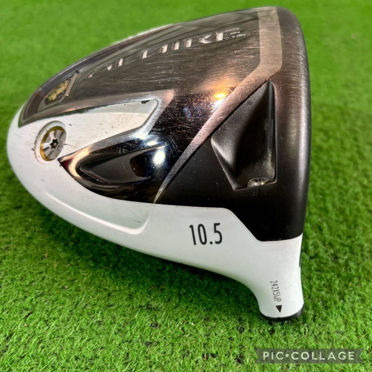 ジャンク品☆ドライバー(DR)(1W)(ヘッドのみ)☆Taylormade(テーラーメイド)☆GLOIRE(グローレ)☆10.5°_画像2