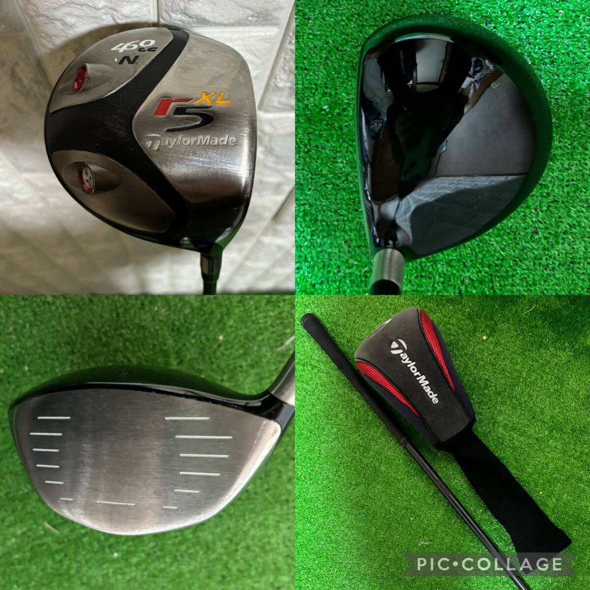 男性向けセット☆Taylormade(テーラーメイド)等ゴルフクラブセット☆パターはベティナルディ☆テーラーメイドキャディバッグ付(フード付)_画像3