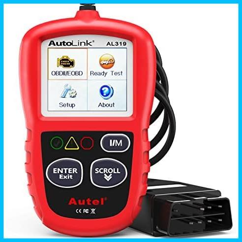 Autel Autolink AL319 OBD2 診断機 故障コードの読み取りと消去 obd車検時エラーチェック用 自動車 診断機の画像1