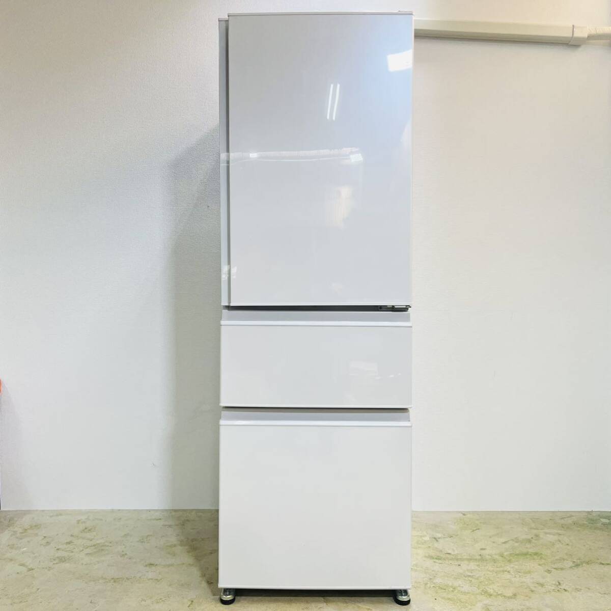  beautiful goods 2021 year made Mitsubishi refrigerator MR-CD41F-W1 type non freon freezing refrigerator 3 door right opening automatic icemaker MITSUBISH