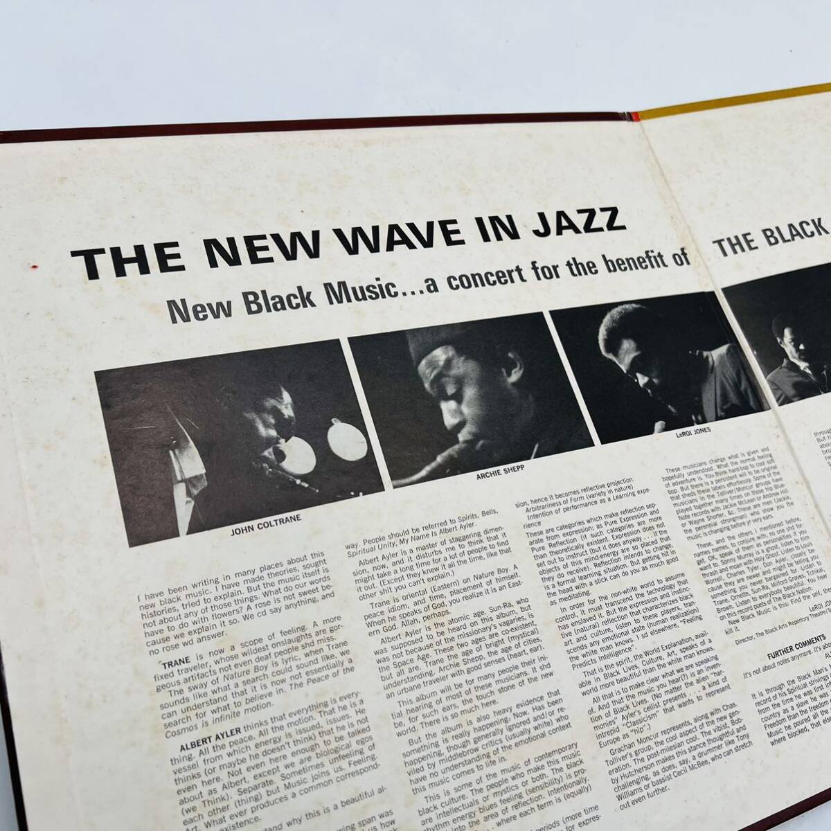 レコードジャズ USA 1965 THE NEW WAVE IN JAZZ ステレオ_画像4
