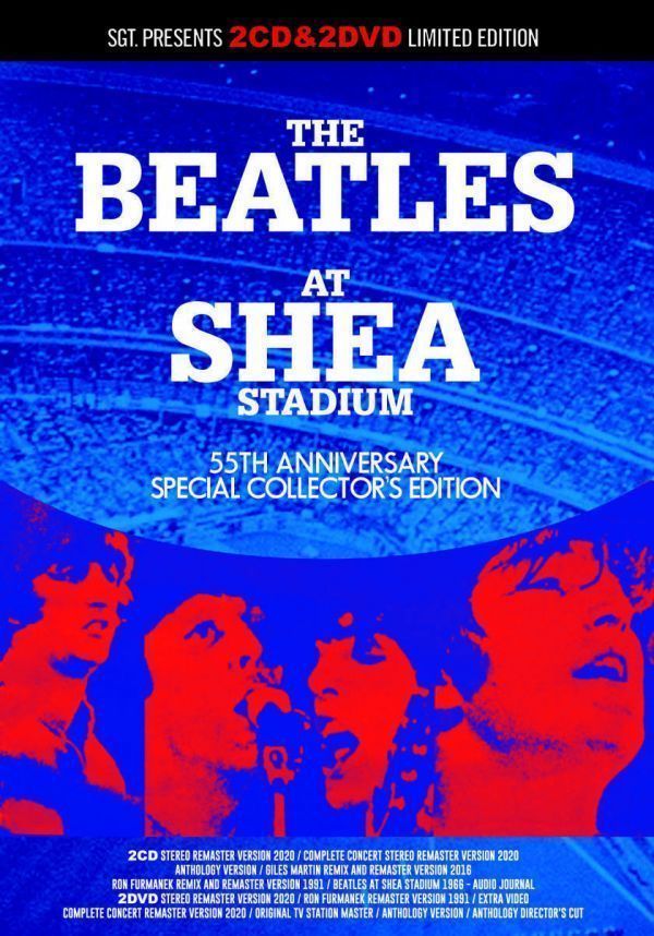 [2CD+２DVD] THE BEATLES / AT SHEA STADIUM : 55TH ANNIVERSARY_画像1