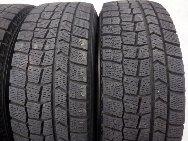 S 送料無料 20年製 バリ山 即納 美品 16 5H114.3 6.5J+38 スタッドレス 215/60R16 クラウン マークX カムリ アリスト スカイライン MPV_画像10