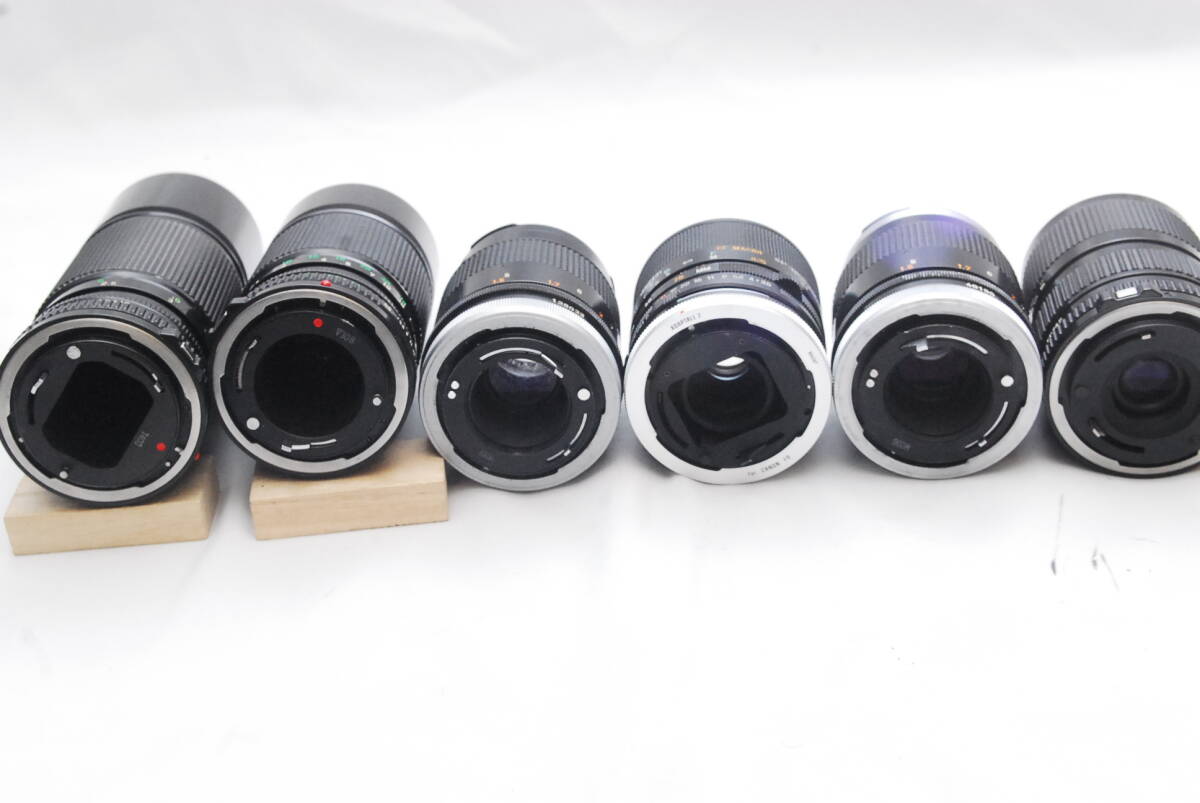 Canon Old lens 6 piece ( translation have goods )03-01-08