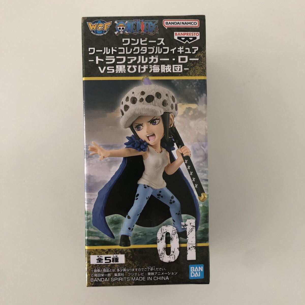 【新品未開封】ONE PIECE ワンピース WCF ワールドコレクタブルフィギュア トラファルガー・ロー VS 黒ひげ海賊団 ロー 女体化_画像1